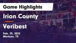 Irion County  vs Veribest  Game Highlights - Feb. 25, 2023