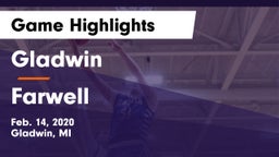 Gladwin  vs Farwell  Game Highlights - Feb. 14, 2020