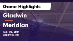 Gladwin  vs Meridian  Game Highlights - Feb. 22, 2021