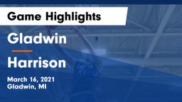 Gladwin  vs Harrison  Game Highlights - March 16, 2021