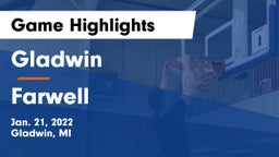 Gladwin  vs Farwell  Game Highlights - Jan. 21, 2022