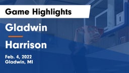 Gladwin  vs Harrison  Game Highlights - Feb. 4, 2022