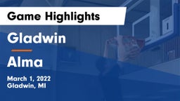 Gladwin  vs Alma  Game Highlights - March 1, 2022