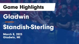 Gladwin  vs Standish-Sterling  Game Highlights - March 8, 2023