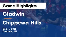 Gladwin  vs Chippewa Hills  Game Highlights - Dec. 6, 2023