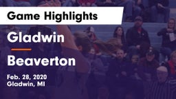 Gladwin  vs Beaverton Game Highlights - Feb. 28, 2020