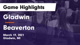 Gladwin  vs Beaverton Game Highlights - March 19, 2021