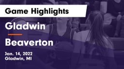 Gladwin  vs Beaverton  Game Highlights - Jan. 14, 2022