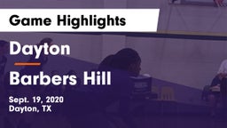 Dayton  vs Barbers Hill  Game Highlights - Sept. 19, 2020