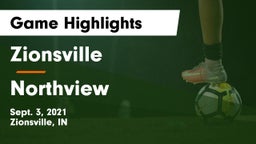 Zionsville  vs Northview  Game Highlights - Sept. 3, 2021