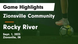 Zionsville Community  vs Rocky River   Game Highlights - Sept. 1, 2023