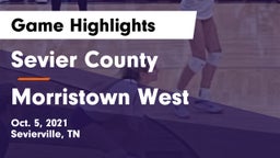 Sevier County  vs Morristown West Game Highlights - Oct. 5, 2021