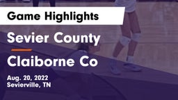 Sevier County  vs Claiborne Co Game Highlights - Aug. 20, 2022