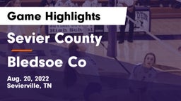 Sevier County  vs Bledsoe Co Game Highlights - Aug. 20, 2022