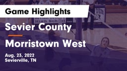 Sevier County  vs Morristown West Game Highlights - Aug. 23, 2022