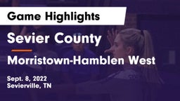 Sevier County  vs Morristown-Hamblen West  Game Highlights - Sept. 8, 2022