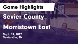 Sevier County  vs Morristown East Game Highlights - Sept. 13, 2022