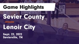 Sevier County  vs Lenoir City  Game Highlights - Sept. 22, 2022