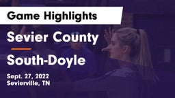 Sevier County  vs South-Doyle  Game Highlights - Sept. 27, 2022