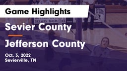 Sevier County  vs Jefferson County Game Highlights - Oct. 3, 2022