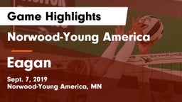 Norwood-Young America  vs Eagan Game Highlights - Sept. 7, 2019