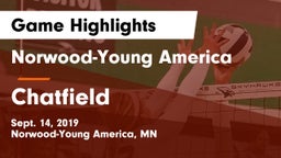Norwood-Young America  vs Chatfield Game Highlights - Sept. 14, 2019