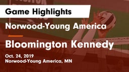 Norwood-Young America  vs Bloomington Kennedy  Game Highlights - Oct. 24, 2019