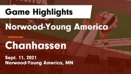 Norwood-Young America  vs Chanhassen  Game Highlights - Sept. 11, 2021