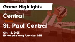 Central  vs St. Paul Central Game Highlights - Oct. 14, 2023