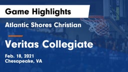 Atlantic Shores Christian  vs Veritas Collegiate Game Highlights - Feb. 18, 2021