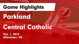 Parkland  vs Central Catholic Game Highlights - Oct. 1, 2019