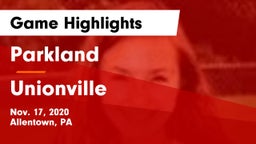 Parkland  vs Unionville  Game Highlights - Nov. 17, 2020