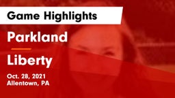 Parkland  vs Liberty  Game Highlights - Oct. 28, 2021