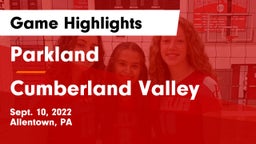 Parkland  vs Cumberland Valley  Game Highlights - Sept. 10, 2022