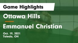 Ottawa Hills  vs Emmanuel Christian Game Highlights - Oct. 19, 2021