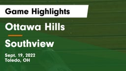 Ottawa Hills  vs Southview Game Highlights - Sept. 19, 2022