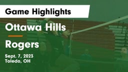 Ottawa Hills  vs Rogers Game Highlights - Sept. 7, 2023