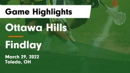 Ottawa Hills  vs Findlay  Game Highlights - March 29, 2022