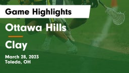 Ottawa Hills  vs Clay  Game Highlights - March 28, 2023