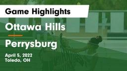 Ottawa Hills  vs Perrysburg  Game Highlights - April 5, 2022