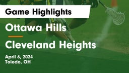 Ottawa Hills  vs Cleveland Heights  Game Highlights - April 6, 2024