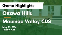 Ottawa Hills  vs Maumee Valley CDS  Game Highlights - May 21, 2024