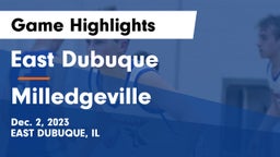 East Dubuque  vs Milledgeville  Game Highlights - Dec. 2, 2023