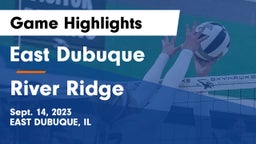 East Dubuque  vs River Ridge  Game Highlights - Sept. 14, 2023