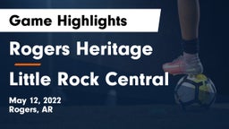 Rogers Heritage  vs Little Rock Central  Game Highlights - May 12, 2022