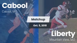 Matchup: Cabool  vs. Liberty  2018