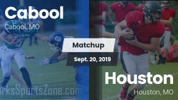 Matchup: Cabool  vs. Houston  2019