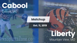 Matchup: Cabool  vs. Liberty  2019