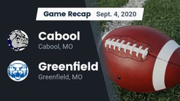 Recap: Cabool  vs. Greenfield  2020