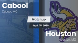 Matchup: Cabool  vs. Houston  2020
